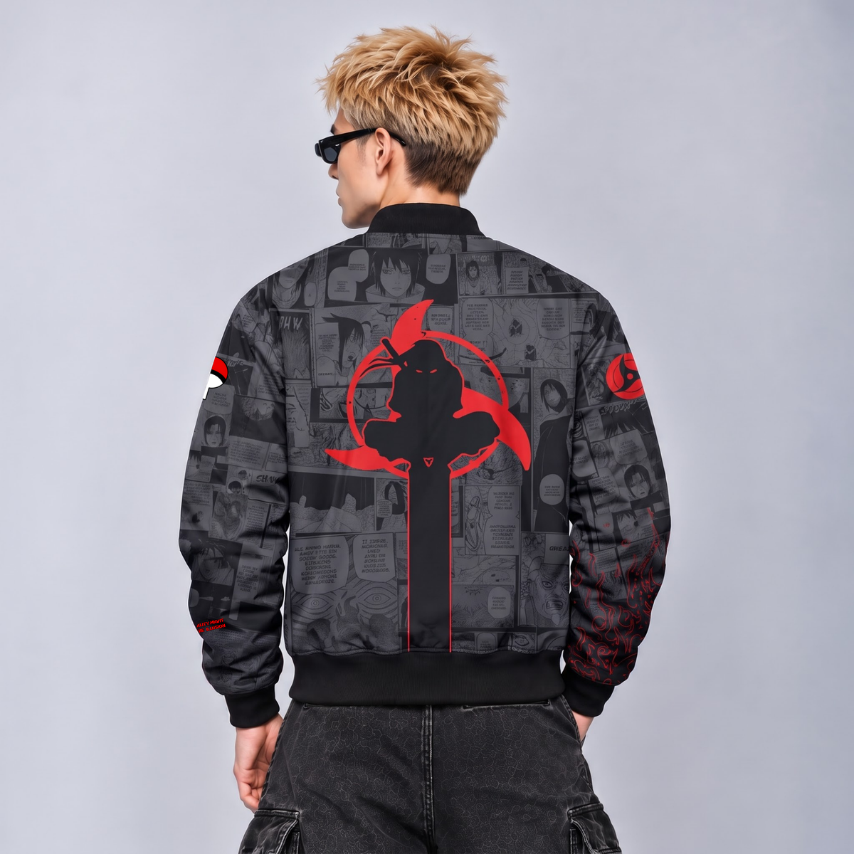 ITACHI | NARUTO | MANGA BOMBER JACKET