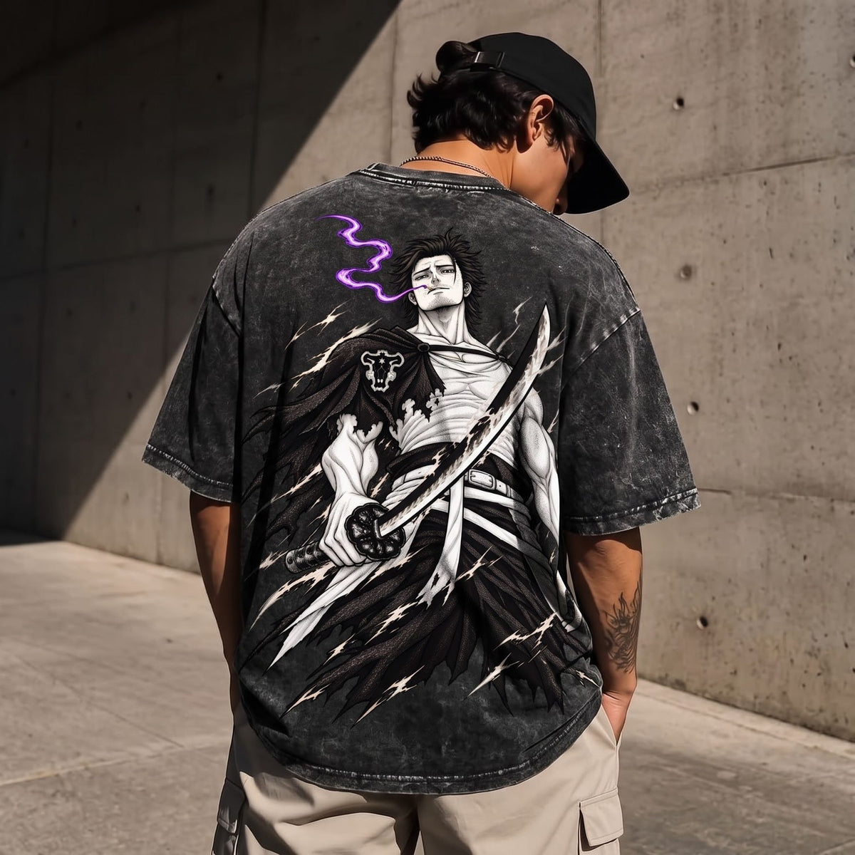 YAMI | BLACK BULL (ACID WASH)