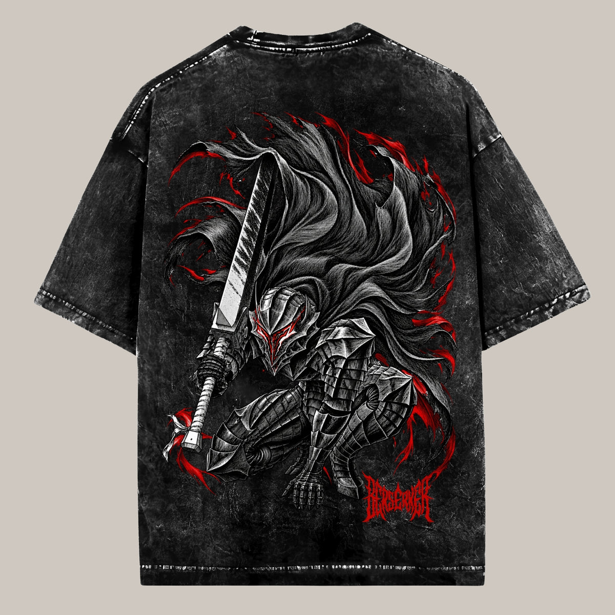 GUTS | BLACK SWORDSMAN (ACID WASH)