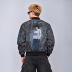 L | DEATH NOTE | MANGA BOMBER JACKET