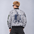 LEVI | ATTACK ON TITAN | MANGA BOMBER JACKET