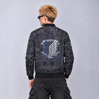 LEVI | ATTACK ON TITAN | MANGA BOMBER JACKET