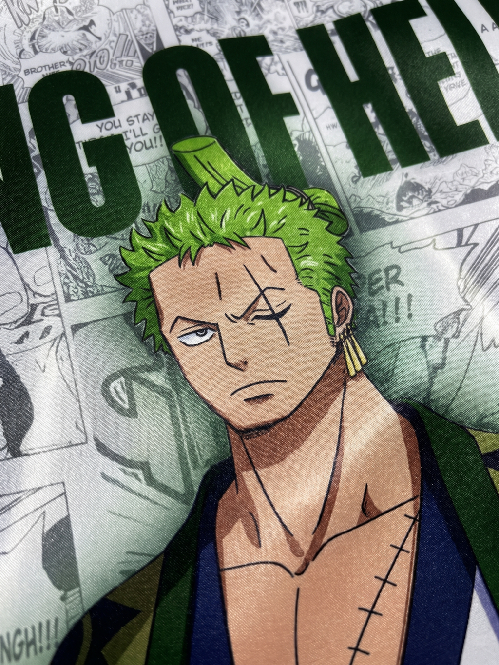 Roronoa Zoro Manga Bomber Jacket - Official One Piece Merch