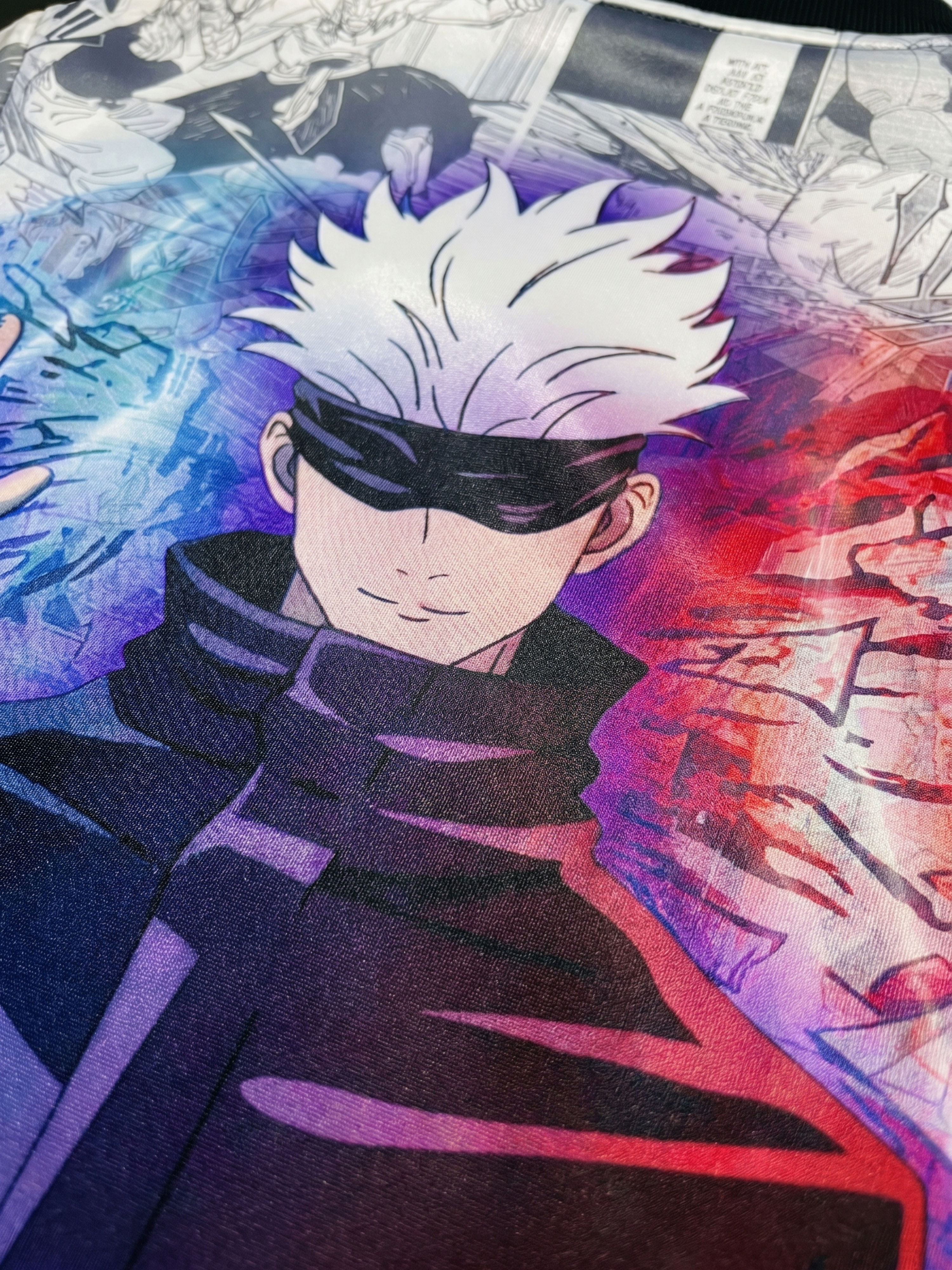 Satoru Gojo Manga Bomber Jacket - JJK Collection Drop