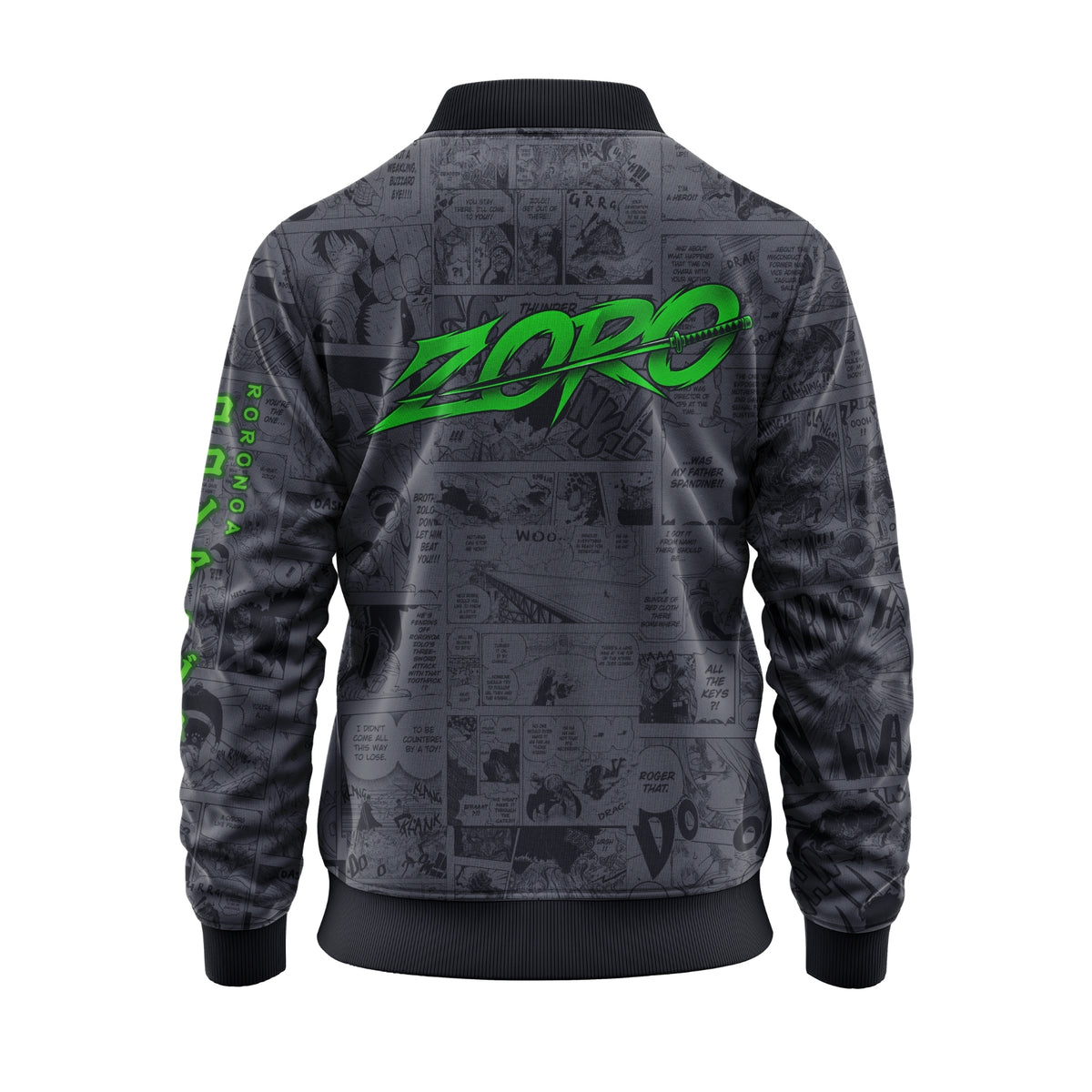 RORONOA ZORO MANGA BOMBER JACKET
