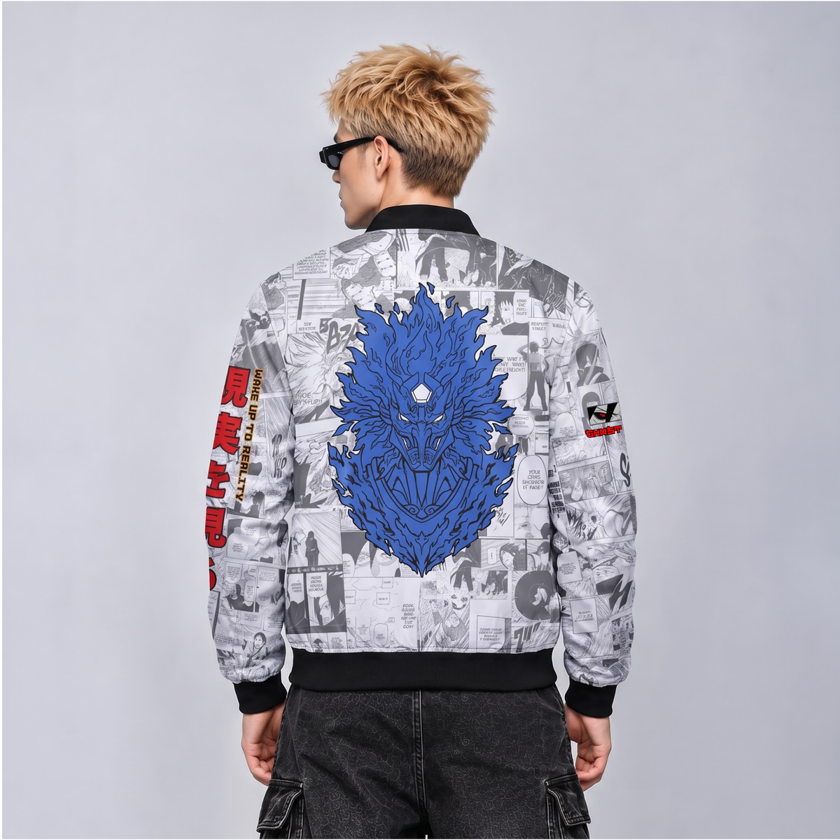 MADARA | NARUTO | MANGA BOMBER JACKET