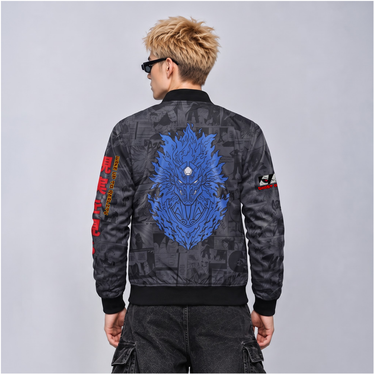 MADARA | NARUTO | MANGA BOMBER JACKET