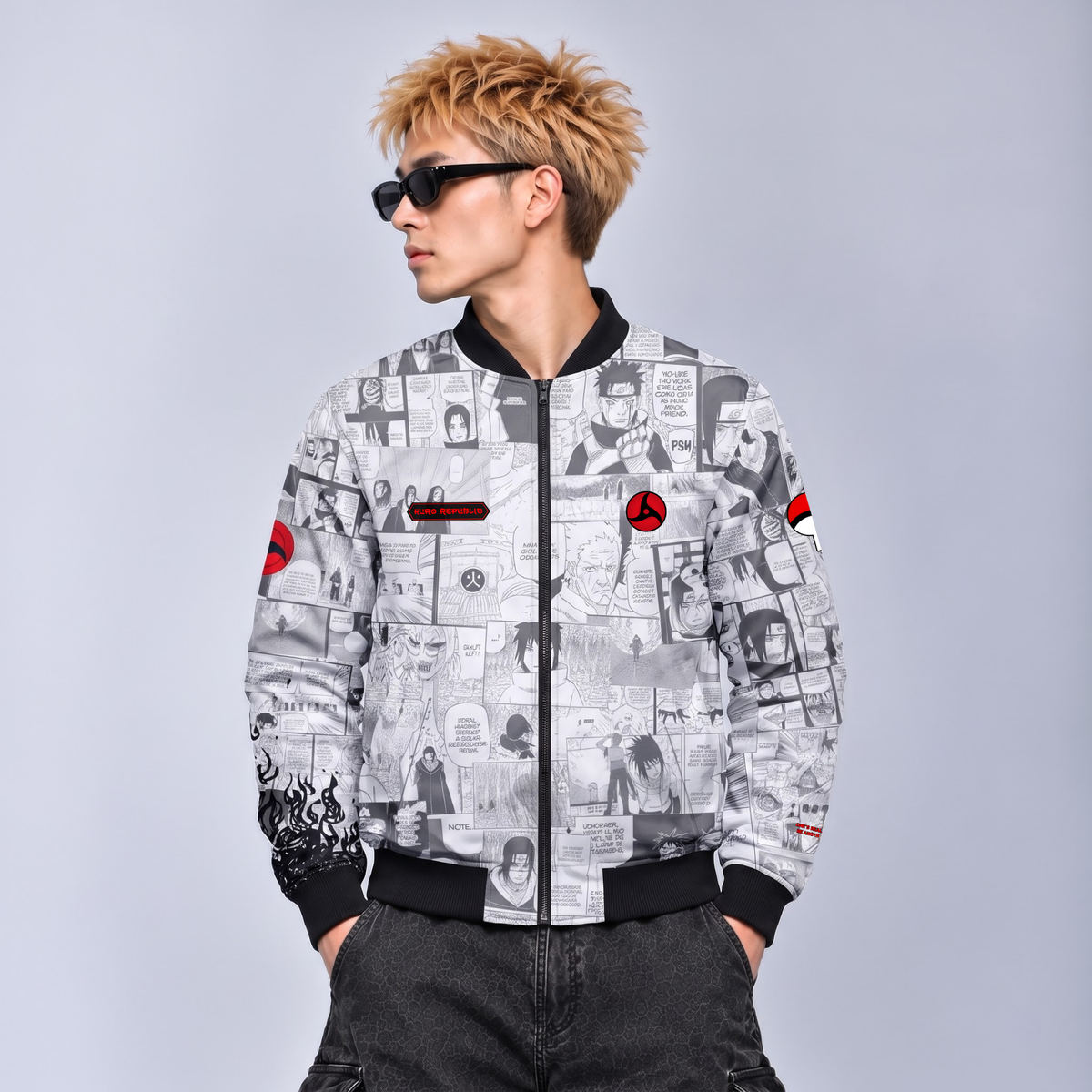 ITACHI | NARUTO | MANGA BOMBER JACKET