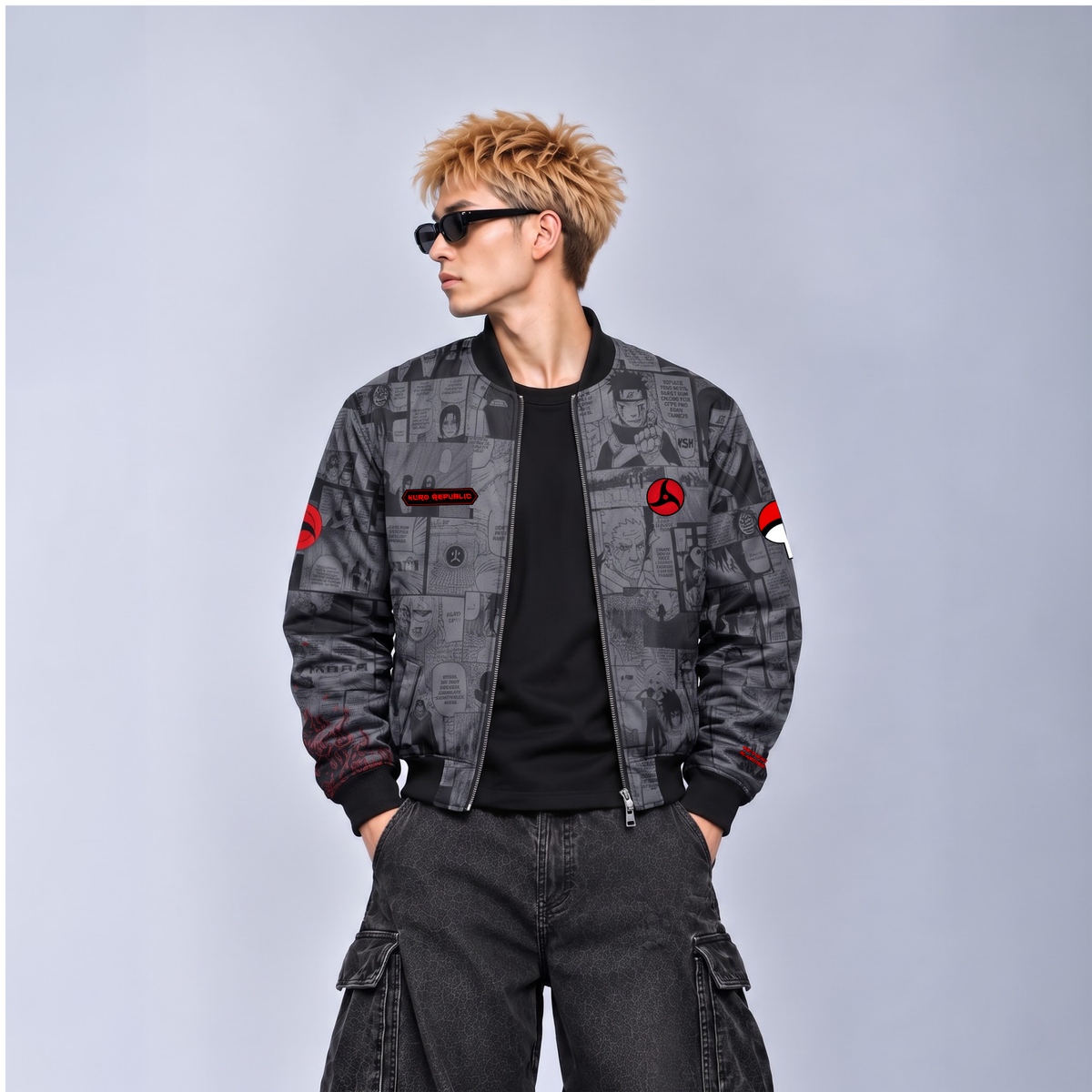 ITACHI | NARUTO | MANGA BOMBER JACKET