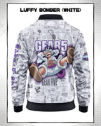 Monkey D. Luffy Gear 5 Manga Bomber Jacket | One Piece Drop 001 Kuro Republic