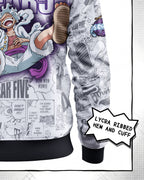 Monkey D. Luffy Gear 5 Manga Bomber Jacket | One Piece Drop 001 Kuro Republic