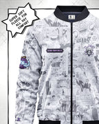 Monkey D. Luffy Gear 5 Manga Bomber Jacket | One Piece Drop 001 Kuro Republic