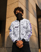 Monkey D. Luffy Gear 5 Manga Bomber Jacket | One Piece Drop 001 Kuro Republic