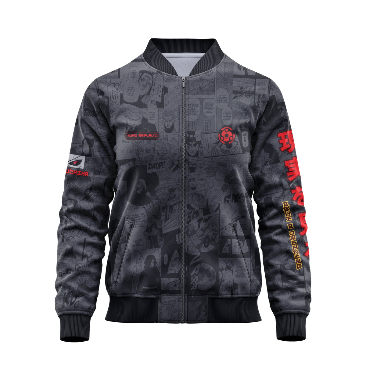 MADARA | NARUTO | MANGA BOMBER JACKET