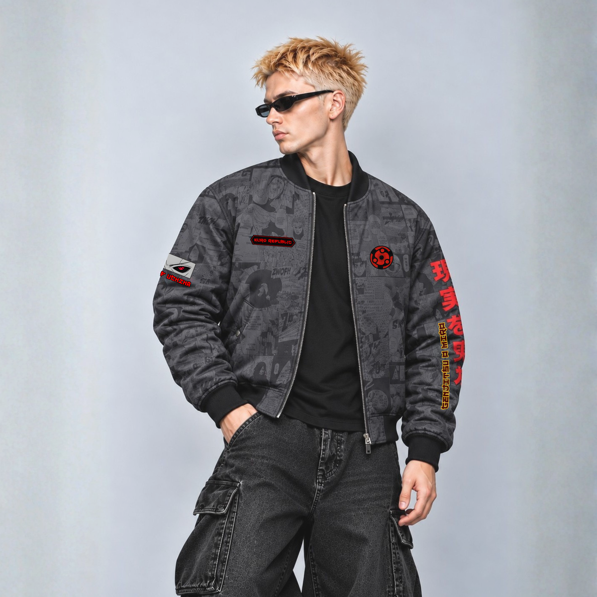 MADARA | NARUTO | MANGA BOMBER JACKET