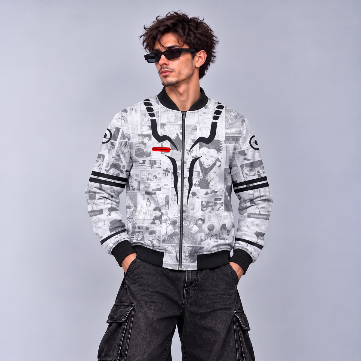 SUKUNA | JUJUTSU KAISEN | MANGA BOMBER JACKET