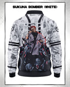 Ryomen Sukuna Manga Bomber Jacket | JJK Drop 001 Kuro Republic
