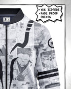 Ryomen Sukuna Manga Bomber Jacket | JJK Drop 001 Kuro Republic