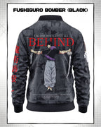 Toji Fushiguro Manga Bomber Jacket | JJK Drop 001 Kuro Republic