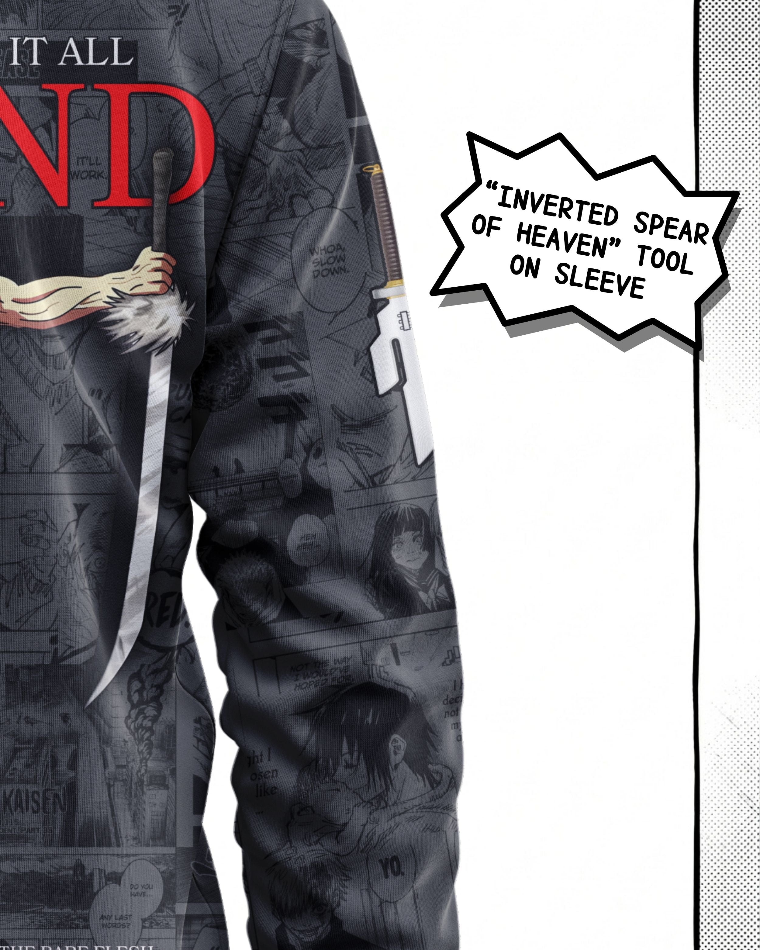 Toji Fushiguro Manga Bomber Jacket | JJK Drop 001 Kuro Republic