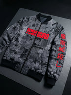 Toji Fushiguro Manga Bomber Jacket | JJK Drop - Kuro Republic