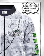 Roronoa Zoro Manga Bomber Jacket | One Piece Drop 001 Kuro Republic