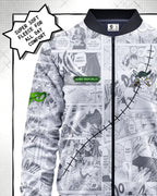 Roronoa Zoro Manga Bomber Jacket | One Piece Drop 001 Kuro Republic