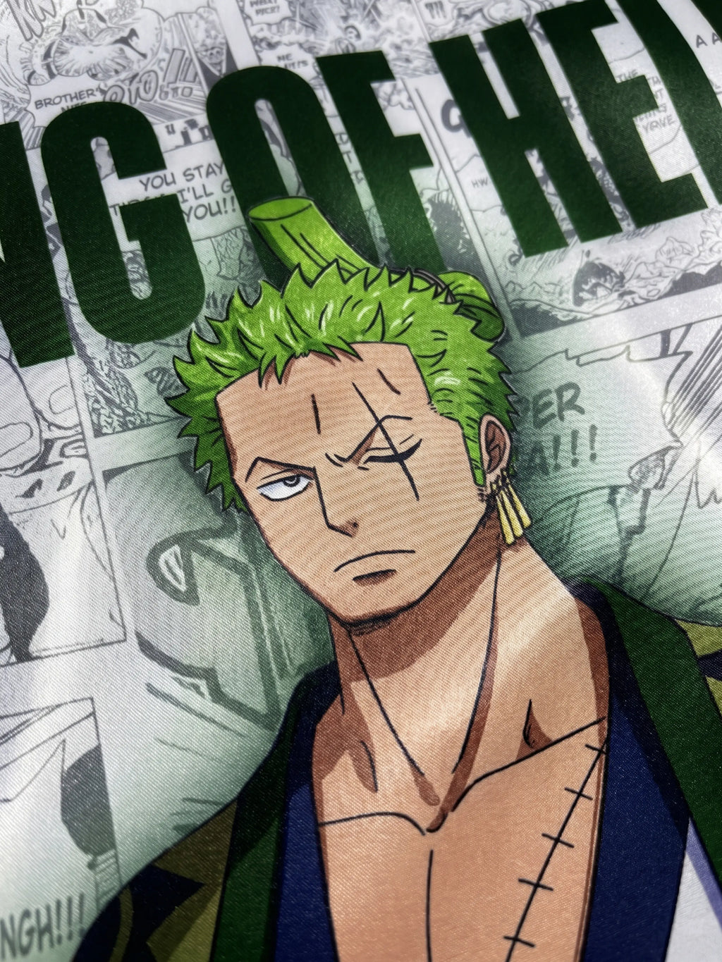 Roronoa Zoro Manga Bomber Jacket | One Piece Anime Jacket India | Kuro Republic - Kuro Republic