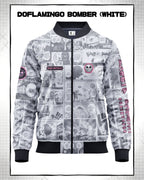 Donquixote Doflamingo Manga Bomber Jacket | One Piece Drop 001 Kuro Republic