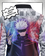 Satoru Gojo Manga Bomber Jacket | JJK Drop 001 Kuro Republic