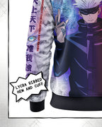 Satoru Gojo Manga Bomber Jacket | JJK Drop 001 Kuro Republic
