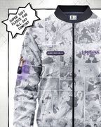 Satoru Gojo Manga Bomber Jacket | JJK Drop 001 Kuro Republic