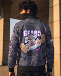 Monkey D. Luffy Gear 5 Manga Bomber Jacket  gray variant | One Piece Drop 001 Kuro Republic